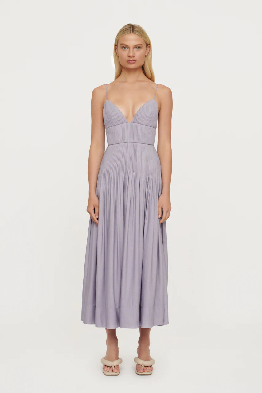 Clea - Cameron Pintuck Dress - Orchid