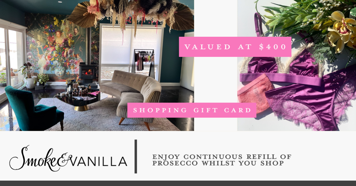 Smoke & Vanilla - Style Lounge Gift Card - $400